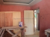 room with cabinet